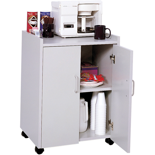 Mobile Refreshment Centre, 23" x 31" x 18", 200 lbs. Capacity Pathway Supply LP