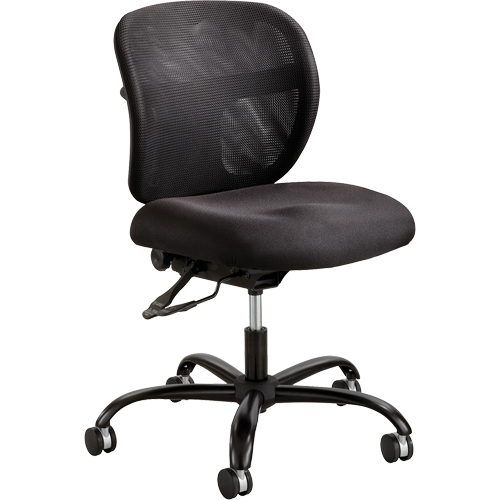 Chaises de travail pour usage intensif 24/7 Vue, Nylon, Noir, Capacit&eacute; 500 lb Pathway Supply LP