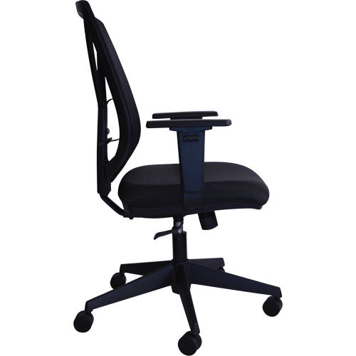 Activ A-47 Synchro Office Chair, Fabric, Black, 275 lbs. Capacity Pathway Supply LP