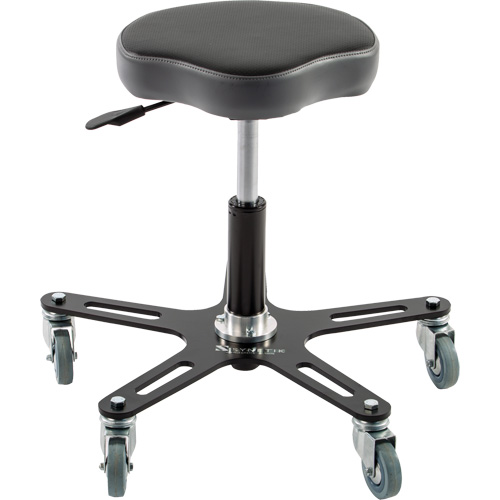SF130 Ergonomic Chair, Vinyl Seat, Black Pathway Supply LP