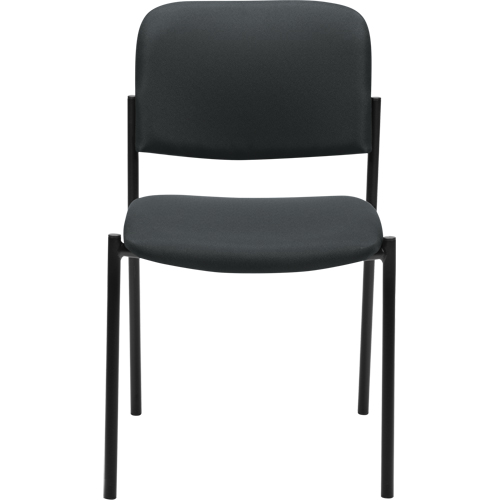Chaises sans accoudoirs empilables, Tissu, Hauteur 32", Capacit&eacute; 300 lb, Charbon Pathway Supply LP