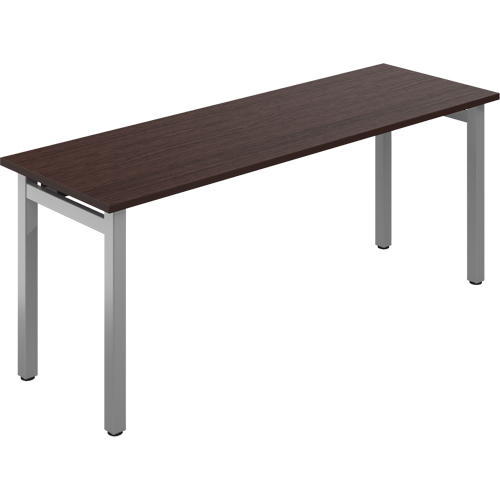 Bureau de style ionique, 72" la x 29" h, Brun fonc&eacute; Pathway Supply LP