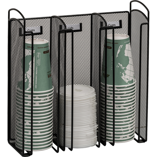 Onyx Cup & Lid Holder Organizer Pathway Supply LP