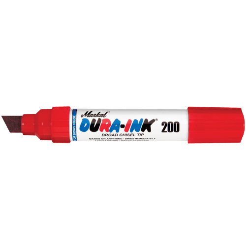Dura-Ink&reg; Marker #200, Red, Chisel Tip Pathway Supply LP