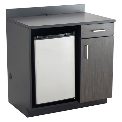 Armoire modulaire, M&eacute;lamine, 39" h x 36" la x 25" P, Nuit d'Asie/noir Pathway Supply LP