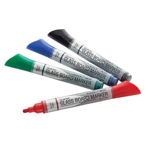 Premium Glass Dry-Erase Markers, Assorted, Bullet Tip Pathway Supply LP
