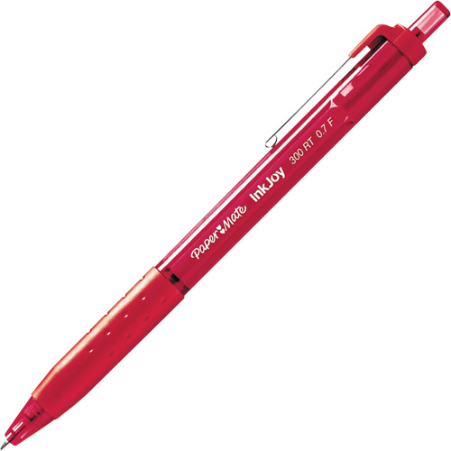 Stylo Inkjoy 300RT, Rouge, 1 mm, R&eacute;tractable Pathway Supply LP