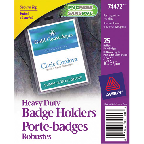 Heavy-Duty Badge Holder Pathway Supply LP