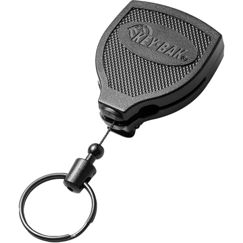 Porte-cl&eacute;s autor&eacute;tractable robuste Super48, Polycarbonate, C&acirc;ble 48", Fixation Agrafe de ceinture Pathway Supply LP