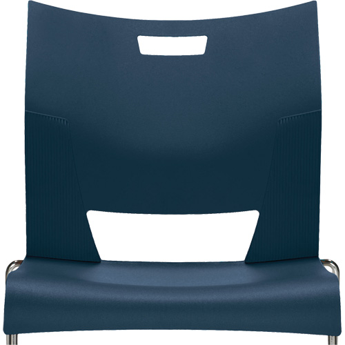 Duet Armless Training Chair, Plastic, 33-1/4" High, 350 lbs. Capacity, Blue Pathway Supply LP