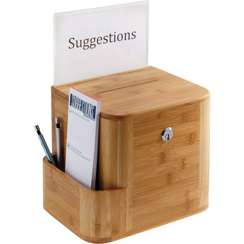 Bamboo Suggestion Box Pathway Supply LP