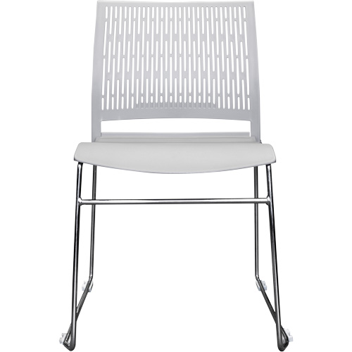 Activ Series Stacking Chairs, Polypropylene, 32-3/8" High, 275 lbs. Capacity, Grey Pathway Supply LP