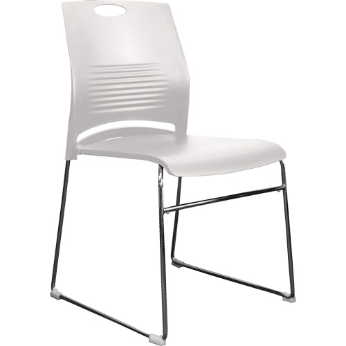 Activ Series Stacking Chairs, Plastic, 23" High, 275 lbs. Capacity, White Pathway Supply LP