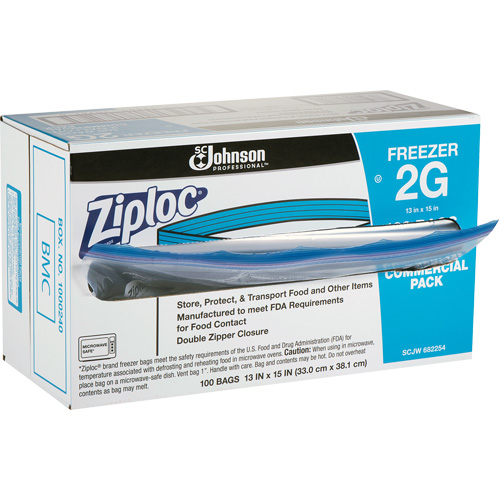 Sacs de cong&eacute;lation Ziploc Pathway Supply LP