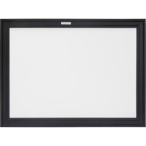 Black MDF Frame Whiteboard, Dry-Erase/Magnetic, 24" W x 18" H Pathway Supply LP