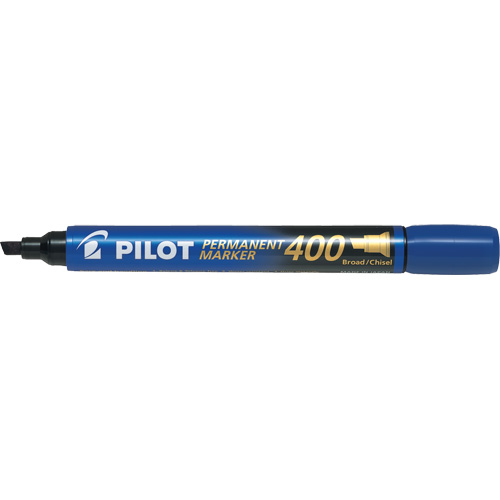 Marqueur permanent 400, Ciseau, Bleu Pathway Supply LP