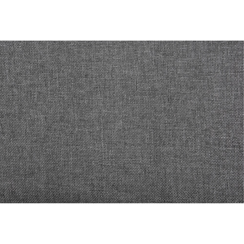 Chaise pliante de luxe en tissu rembourr&eacute;e, Acier, Gris, Capacit&eacute; 300 lb Pathway Supply LP