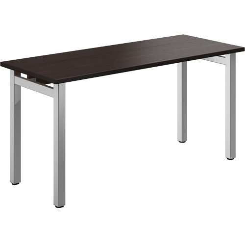 Newland Table Desk, 29-7/10" L x 60" W x 29-3/5" H, Dark Brown Pathway Supply LP