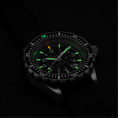 Large Diver's Automatic Watch, Digital, Battery Operated, 41 mm, Black Pathway Supply LP