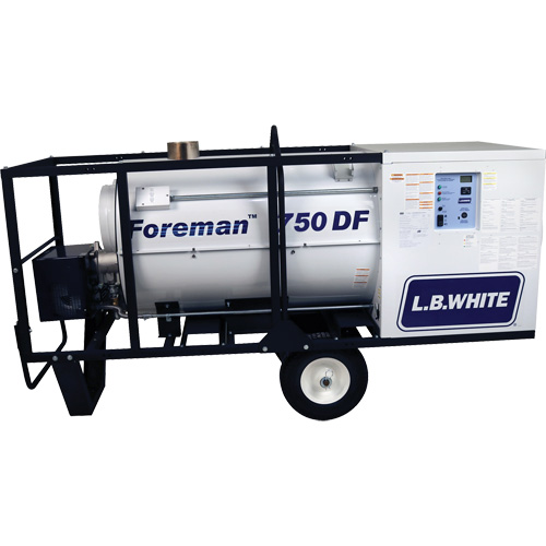 Foreman&reg; 750 Indirect-fired Portable Heater, Radiant Heat, Natural Gas, 750000 BTU/H Pathway Supply LP