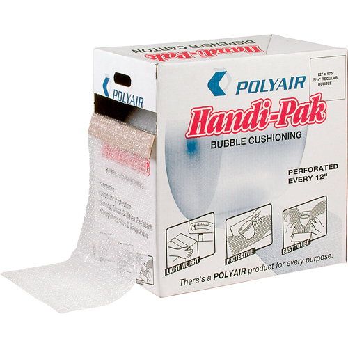 Pellicule coussin&eacute;e Handi-Pak, 175' x 12", 3/16" bulles Pathway Supply LP