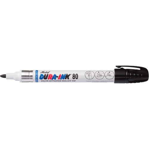 Dura-Ink&reg; 80 Permanent Marker, Medium, Black Pathway Supply LP