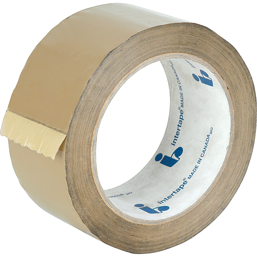 Box Sealing Tape, Hot Melt Adhesive, 2 mils, 48 mm (1-22/25") x 100 m (328') Pathway Supply LP