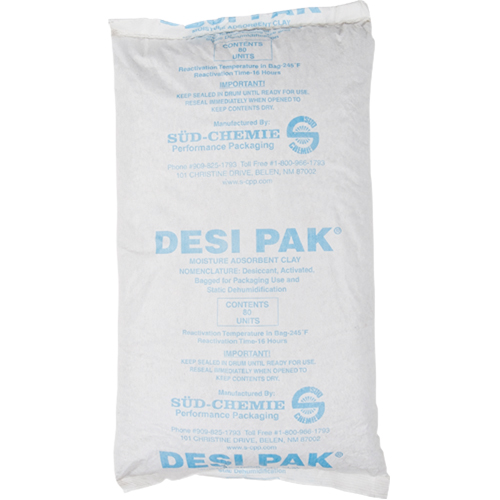 D&eacute;shydratants, Argile, sac Tyvek Pathway Supply LP