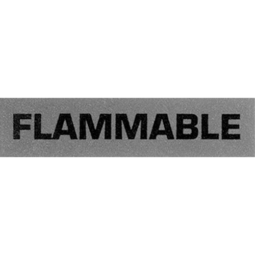 "Flammable" Special Handling Labels, 5" L x 2" W, Black on Red Pathway Supply LP