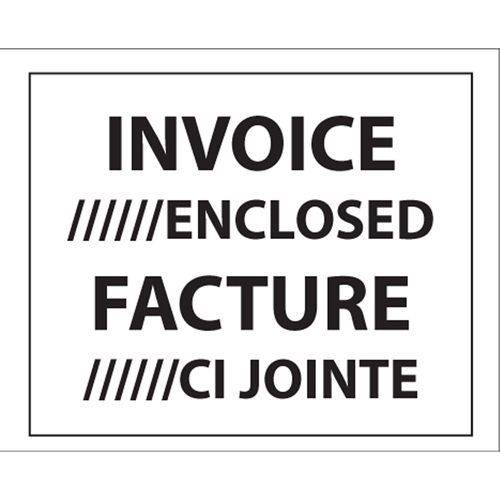 Pochettes pour bordereau d'exp&eacute;dition, 4" lo x 5" la, Style Insertion par l'arri&egrave;re Pathway Supply LP