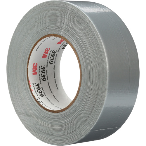 Ruban adh&eacute;sif 3939, 9 mils, Argent, 48 mm (2") x 55 m (180') Pathway Supply LP