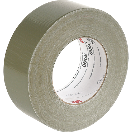 3900 Multi-Purpose Duct Tape, 8 mils, Olive, 48 mm (2") x 55 m (180') Pathway Supply LP