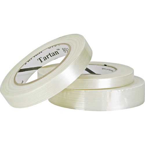 Rubans adh&eacute;sifs opaques 8934 Tartan, &eacute;paisseur 4 mils, 12 mm (1/2") x 55 m (180')  Pathway Supply LP