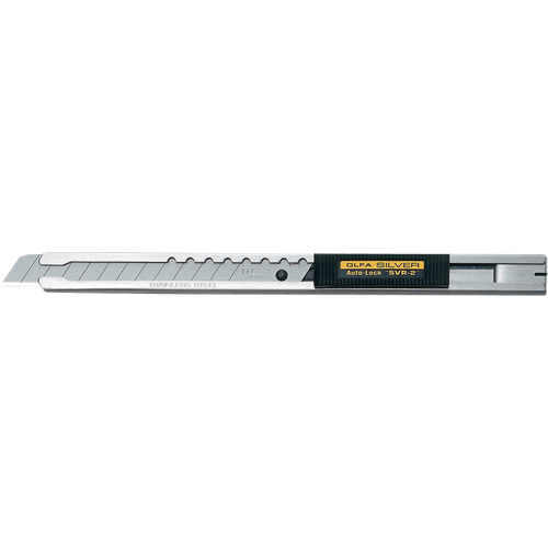 Standard-Duty Precision Knife, 9 mm, Stainless Steel, Stainless Steel Handle Pathway Supply LP