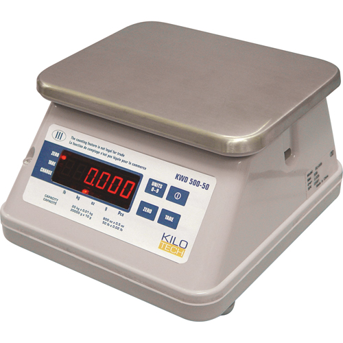 Digital Bench Top Scale With Dual Display, 5.5 lbs. / 2.5 kg Cap., 0.002 lbs. / 0.001 kg Graduations Pathway Supply LP
