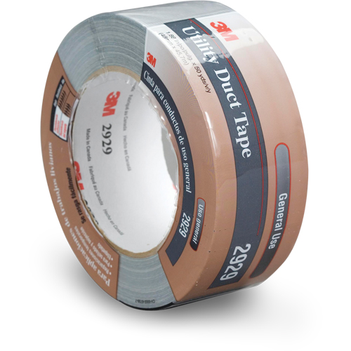 2929 Multi-Purpose Duct Tape, 6 mils, Silver, 48 mm (2") x 45.7 m (150') Pathway Supply LP