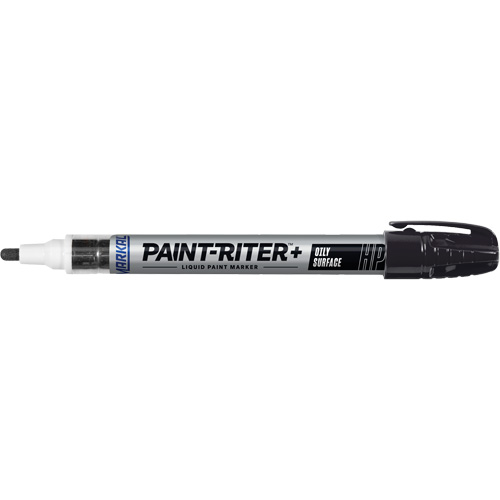 Paint-Riter&reg; + Oily Surface Marker, Liquid, Black Pathway Supply LP