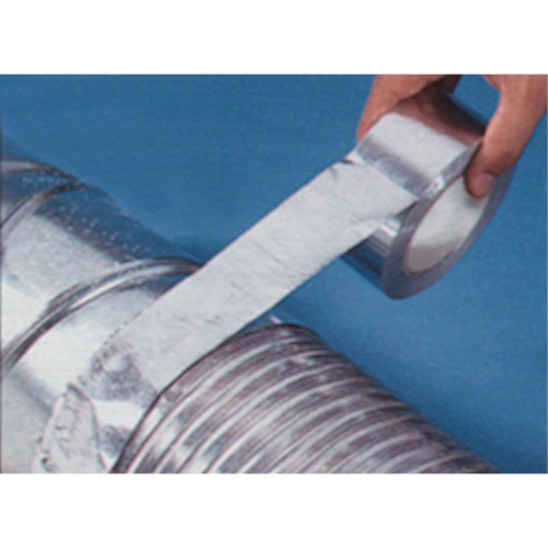 Aluminum Foil Tape, 4.6-mils Thick, 48 mm (1-7/8") x 55 m (180') Pathway Supply LP