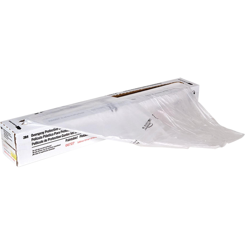 Feuille de protection contre l'exc&egrave;s de projection, 400' lo x 12' la, Plastique Pathway Supply LP