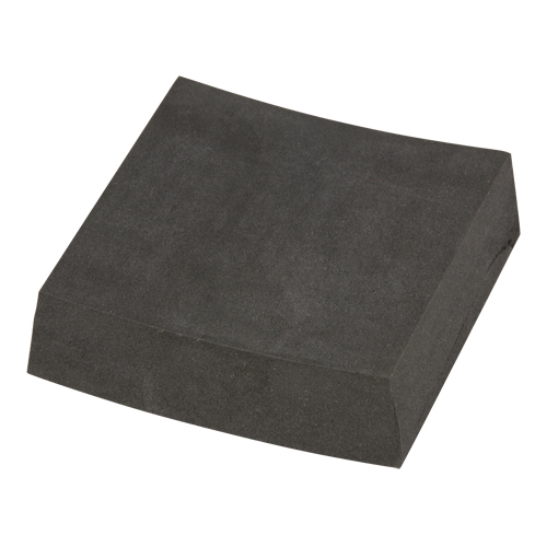 Black Neoprene Foam, 1" Thick, 3" L x 3" W Pathway Supply LP