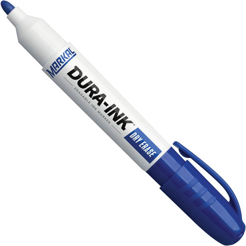Dura-Ink&reg; Dry Erase Ink Markers, Blue, Bullet Tip Pathway Supply LP
