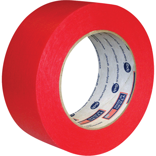 Utility Grade Coloured Masking Tape, 18 mm (3/4") x 55 m (180'), Red Pathway Supply LP