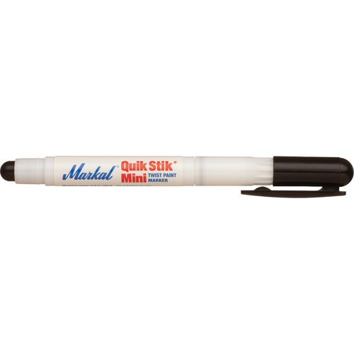 Mini marqueur de peinture Quik Stik, B&acirc;ton plein, Noir Pathway Supply LP