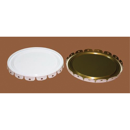 Seau avec couvercle, M&eacute;tal, 20 L Pathway Supply LP