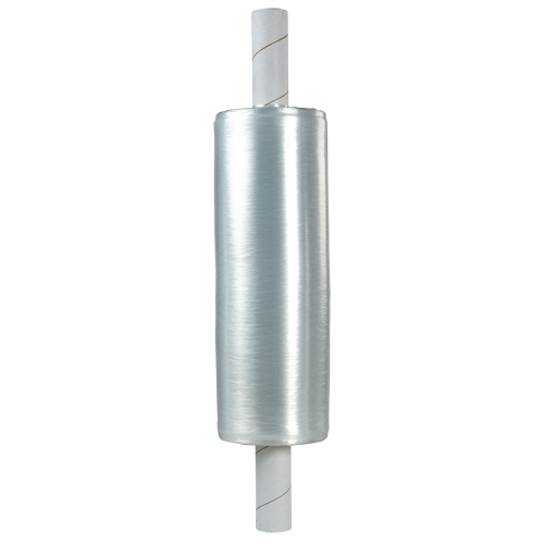 Film &eacute;tirable &agrave; la main, moyeu allong&eacute;, Calibre 120 (30 microm&egrave;tres), 20" x 700', Transparent Pathway Supply LP