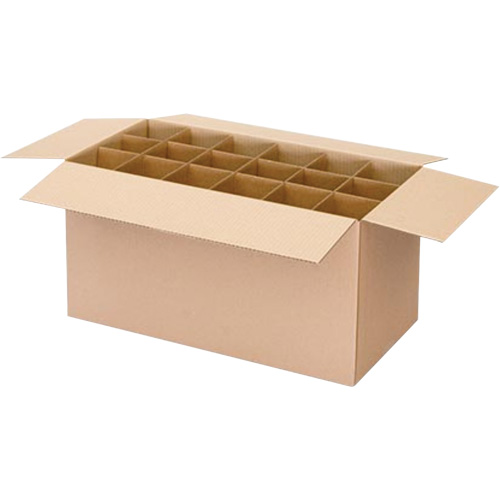 Aerosol Can Shipper Box, 12-1/4" L x 9-3/16" W x 10-5/16" H, Flute C Pathway Supply LP