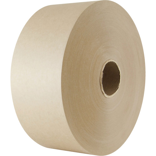 Water-Activated Paper Tape, 102 mm (4") x 183 m (600'), Kraft Pathway Supply LP