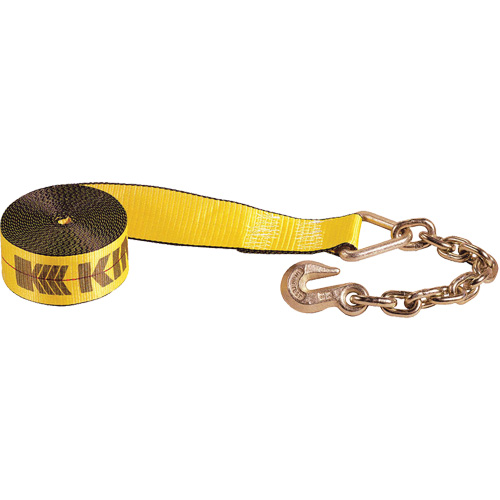 Winch Strap with Chain Anchor Pathway Supply LP