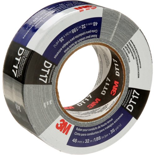 Ruban adh&eacute;sif super robuste DT17, 17 mils, Noir, 48 mm (2") x 32 m (105') Pathway Supply LP