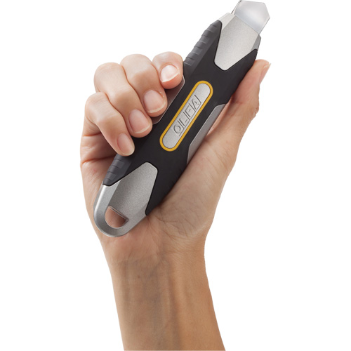 Knife with Ratchet Lock, 18 mm, Carbon Steel, Heavy-Duty, Aluminum Handle Pathway Supply LP